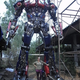 Illustration for article titled Life-sized Transformers statues are scrap metal in disguise